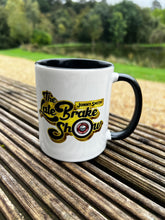 Load image into Gallery viewer, The Late Brake Show Full Logo Mug
