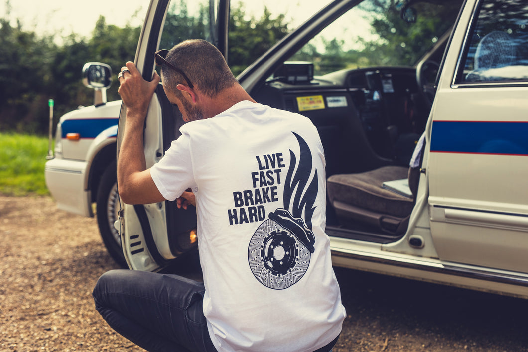 TLBS Live Fast Brake Hard Oversized Back T-Shirt
